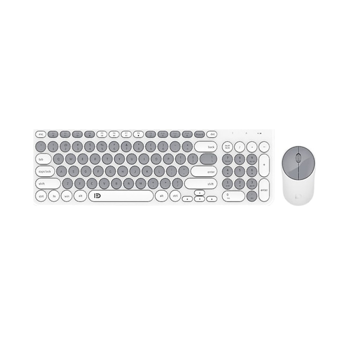 FD İK6631 Office Klavye + Mouse (Gri) NT-105008