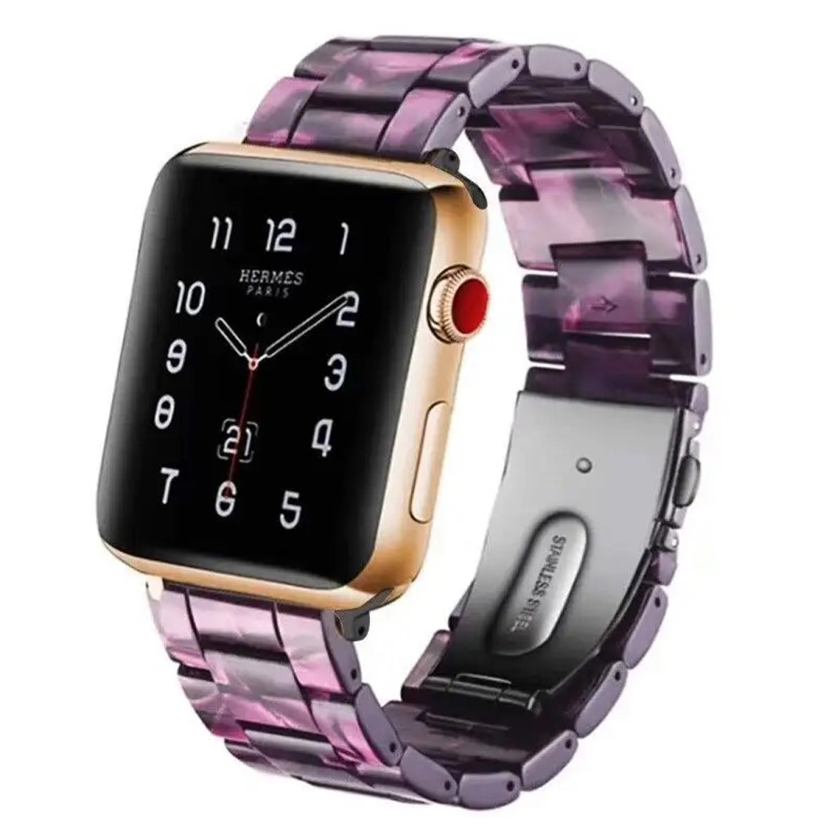 Nettech Apple Watch Seri 44/42 mm Uyumlu Seramik Kordon (Çeşitli Renk) NT-102942