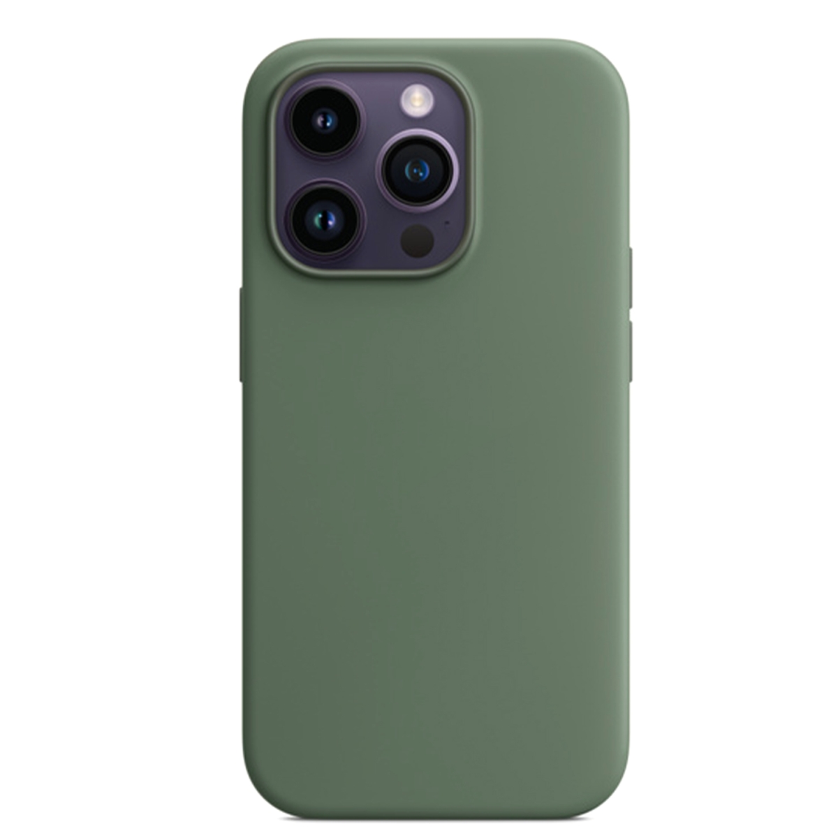 Nettech Apple iPhone 12 Pro Max Uyumlu Lansman Seri Arka Koruma Kılıf (Koyu Yeşil) NT-100889