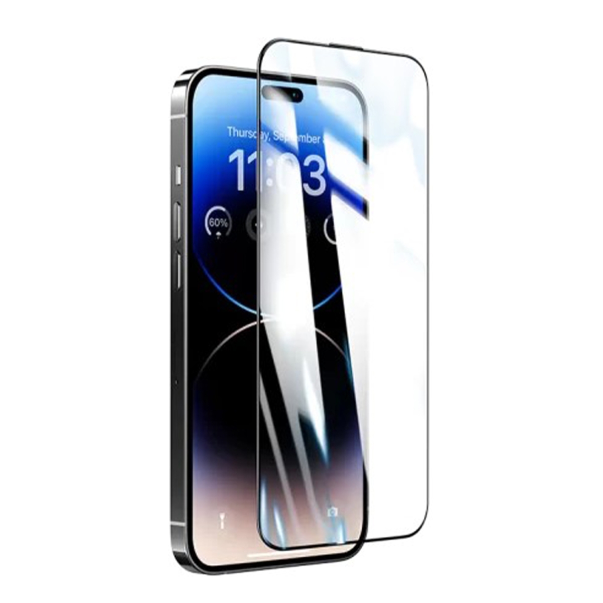 Nettech Apple iPhone 12 Pro Max Uyumlu Proof Dust Tools HD Full Cam Koruyucu (Siyah) NT-104124