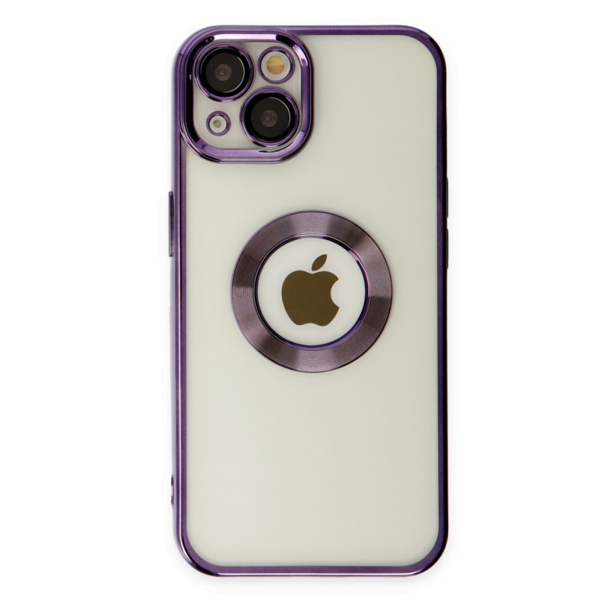 Nettech Apple iPhone 13 Uyumlu Round Silikon Seri Arka Koruma Kılıf (Çeşitli Renk) NT-106862