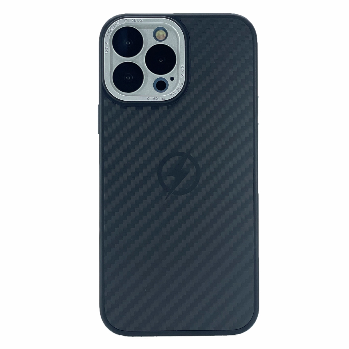 Nettech Apple iPhone 13 pro Uyumlu Grand Karbon Seri Arka Koruma Kılıf (Sierra Mavisi) NT-100492