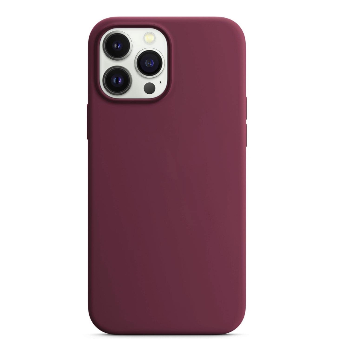 Nettech Apple iPhone 13 pro Uyumlu Lansman Seri Arka Koruma Kılıf (Bordo) NT-100901