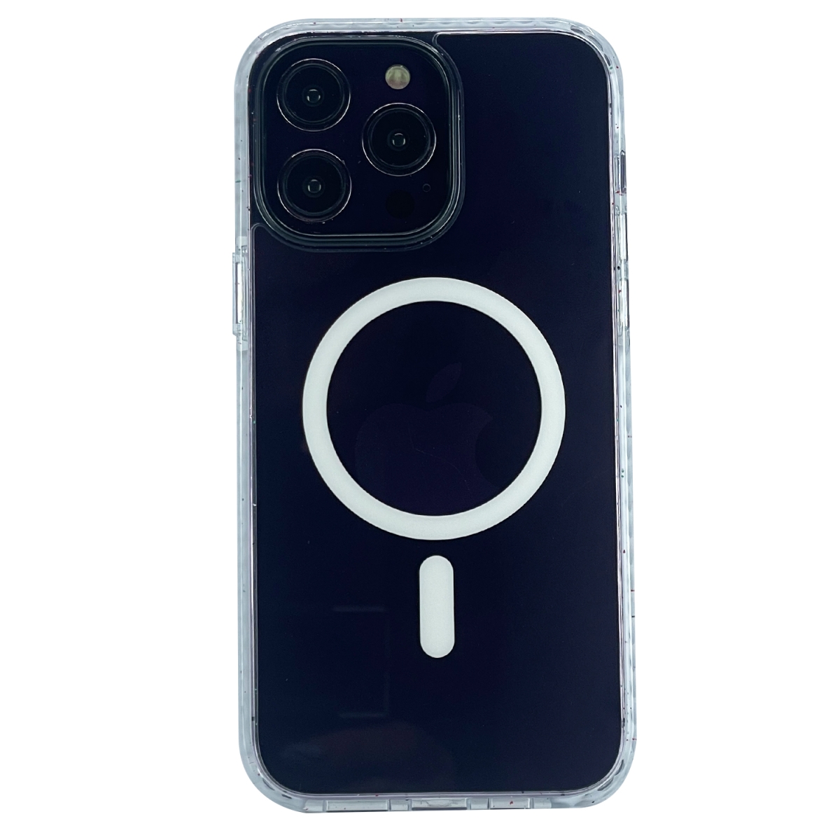 Nettech Apple iPhone 13 pro max Uyumlu Locik Magsafe Arka Koruma Kılıf (Beyaz) NT-103151