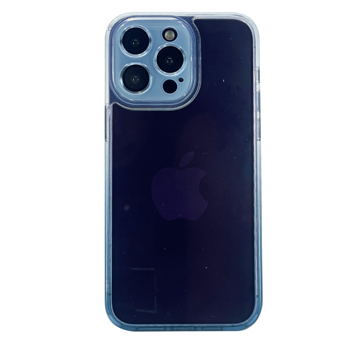 Nettech Apple iPhone 14 Pro Max Uyumlu Kamera Korumalı Yıldız Elmas Seri Arka Koruma Kılıf (Sierra Mavisi) NT-101225