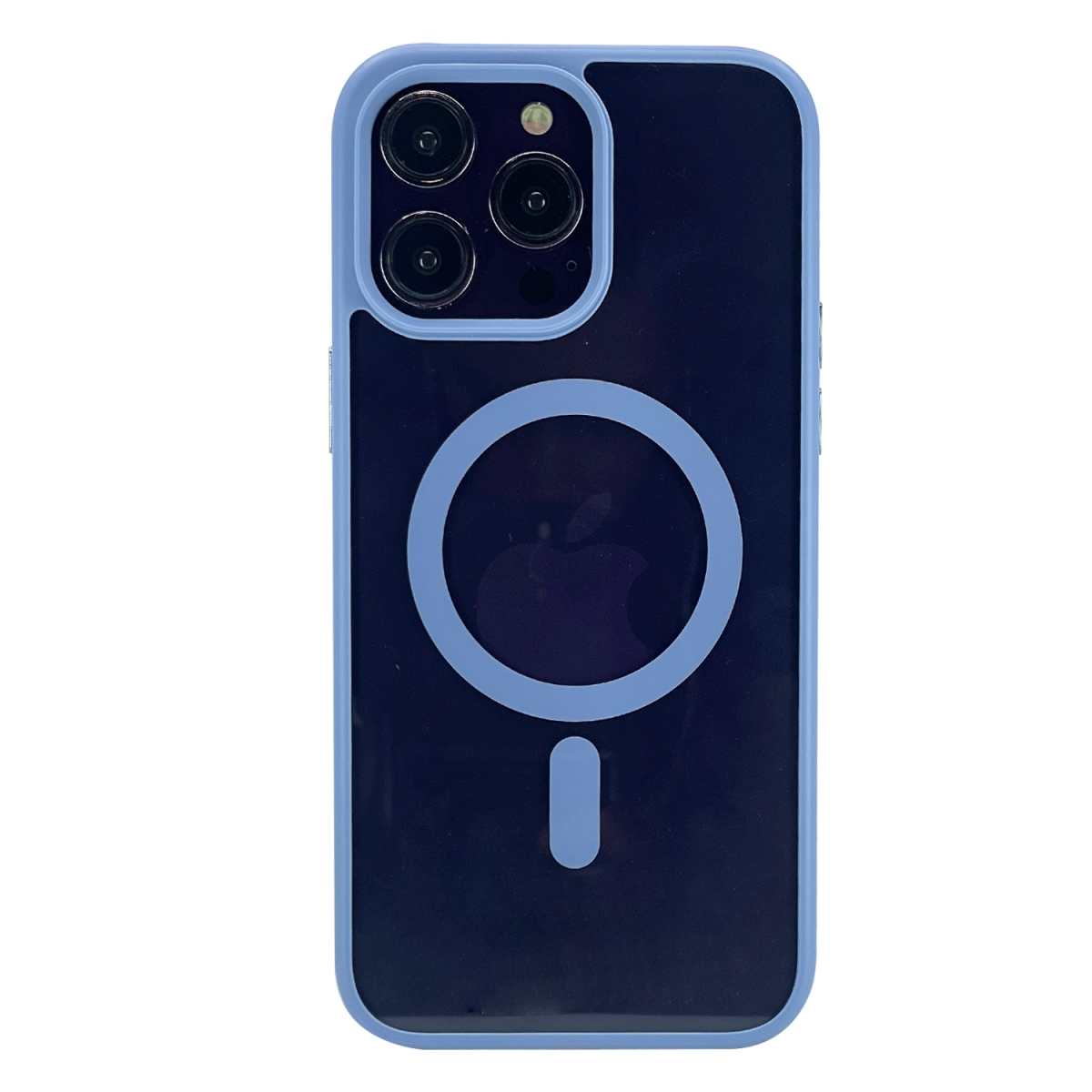 Nettech Apple iPhone 14 Pro Max Uyumlu Orjin Case MagSafe Manyetik Arka Koruma Kılıf (Sierra Mavisi) NT-101269