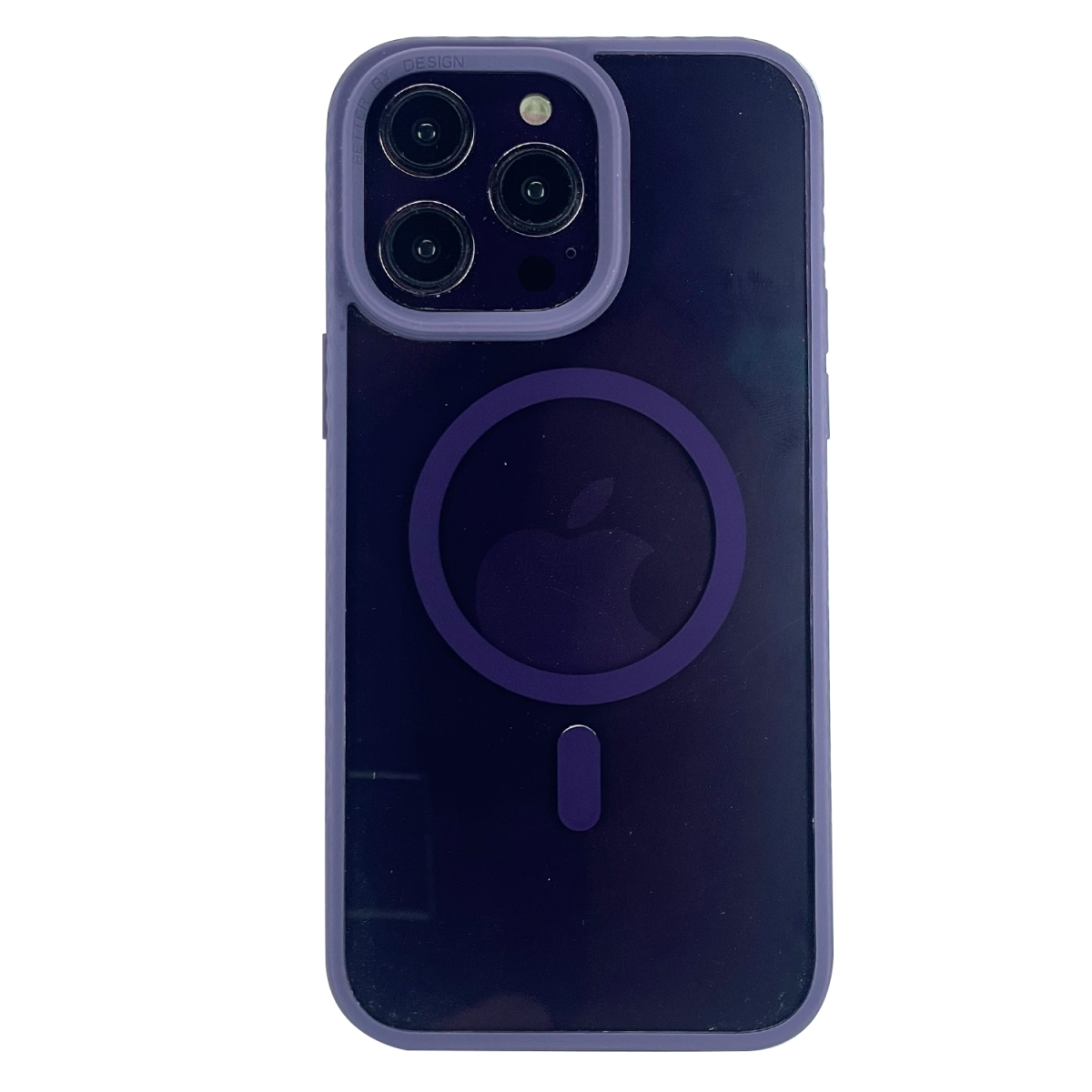 Nettech Apple iPhone 14 Pro Max Uyumlu Şovalye Magsafe Seri Arka Koruma Kılıf (Mor) NT-103111