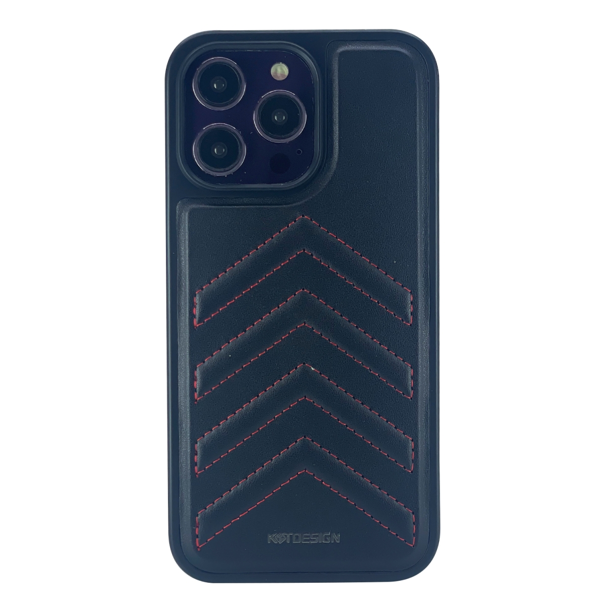 Nettech Apple iPhone 14 Pro Uyumlu Lynko Co Deri Seri Arka Koruma Kılıf (Siyah) NT-101719