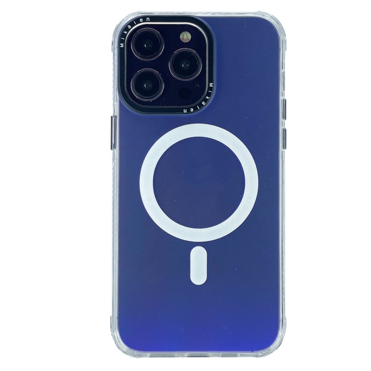 Nettech Apple iPhone 14 Pro Uyumlu Mikallen Magsafe Seri Arka Koruma Kılıf (Beyaz) NT-101620