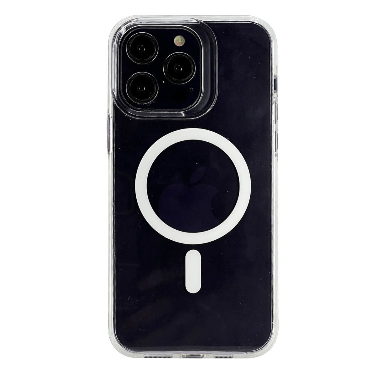 Nettech Apple iPhone 14 Pro Uyumlu Neo Hybrid Magsafe Arka Koruma Kılıf (Şeffaf) NT-106755