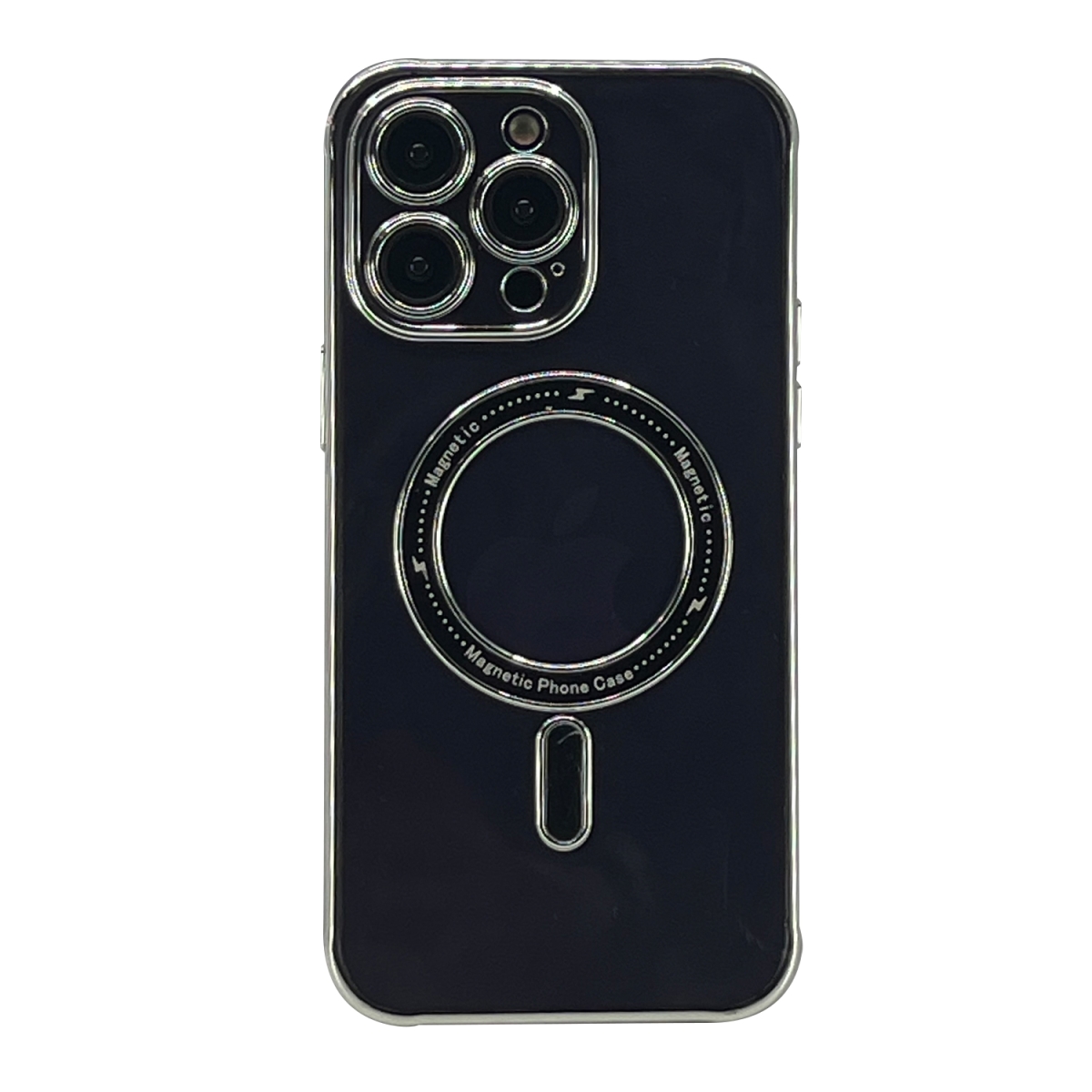 Nettech Apple iPhone 15 Pro Uyumlu Mat Renkli MagSafe Arka Koruma Kılıf (Gri) NT-105790