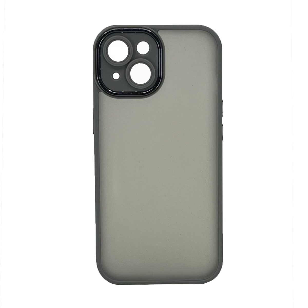 Nettech Apple iPhone 15 Uyumlu Arka Koruma Kılıf (Gri) NT-105678