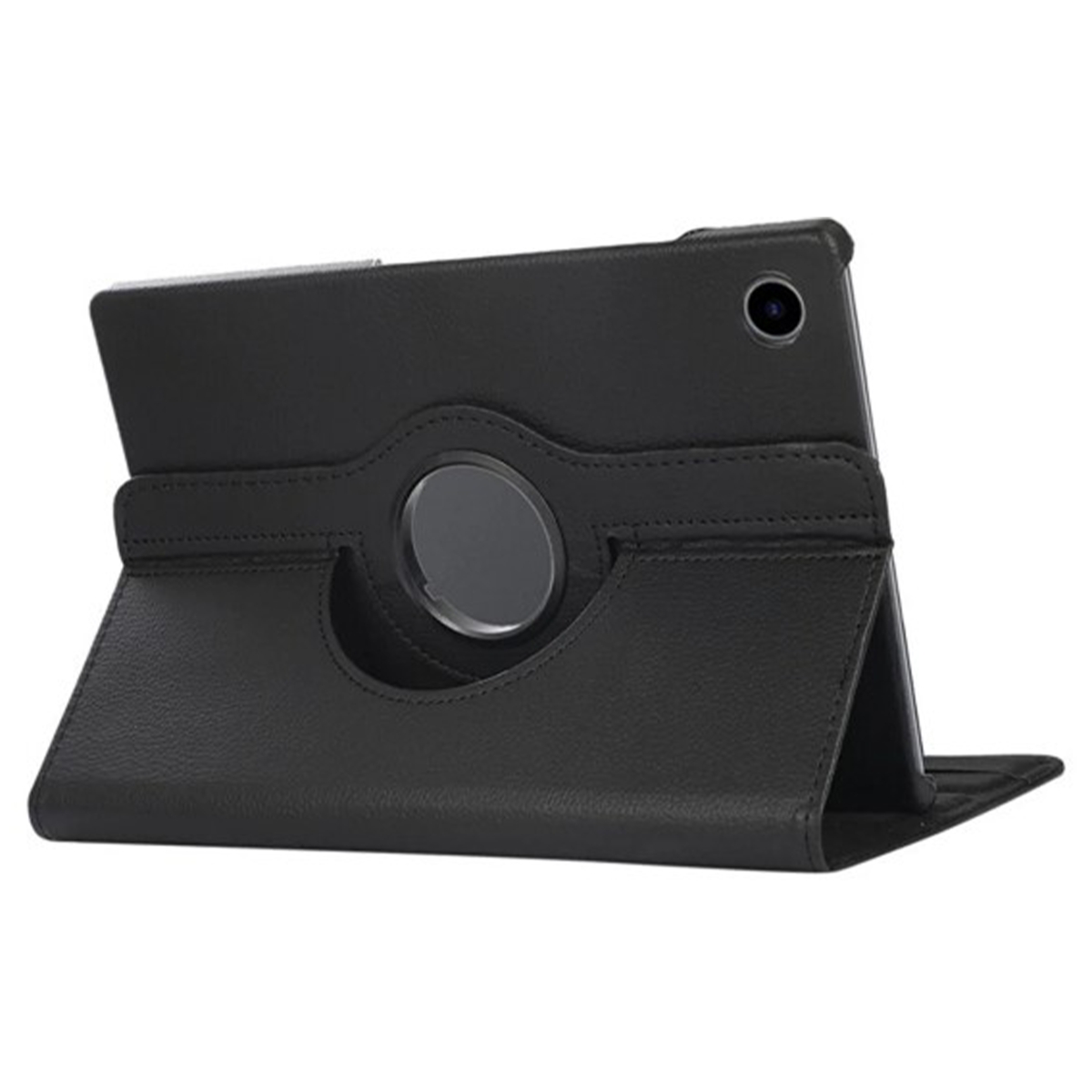 Nettech Huawei MatePad Se Uyumlu 3 Kameralı Döner Standlı Kapaklı Kılıf (Siyah) NT-104074