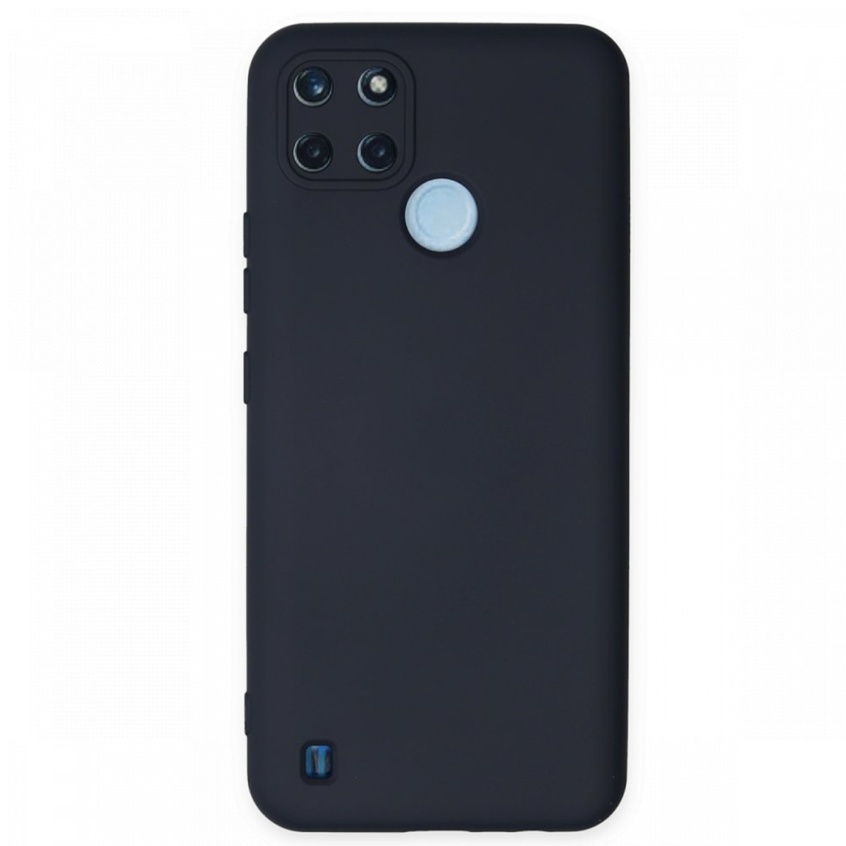 Nettech Realme C21Y Uyumlu Lansman Seri Arka Koruma Kılıf (Lacivert) NT-100166