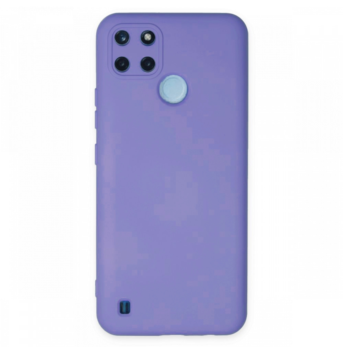 Nettech Realme C21Y Uyumlu Lansman Seri Arka Koruma Kılıf (Lila) NT-100168