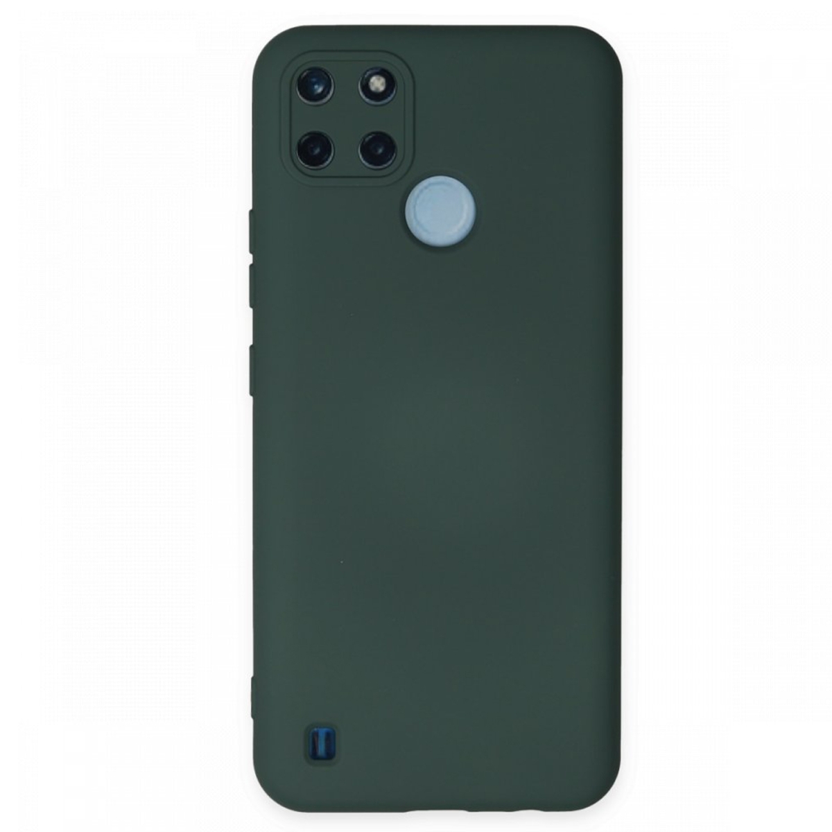 Nettech Realme C21Y Uyumlu Lansman Seri Arka Koruma Kılıf (Yeşil) NT-100171