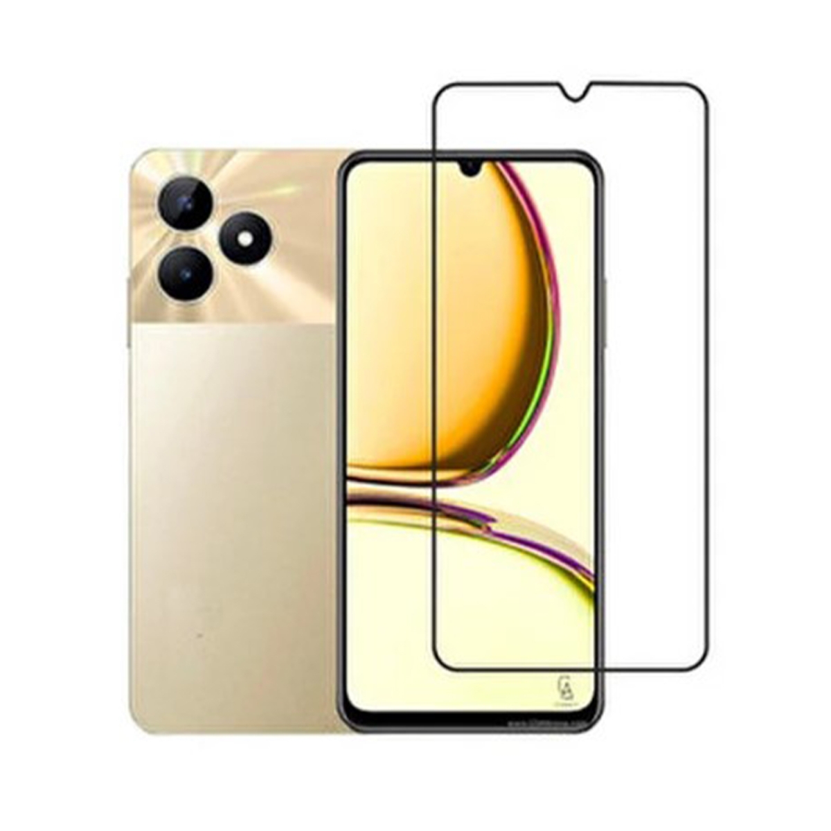 Nettech Realme C53 Uyumlu Ön Koruma Cam Ekran Koruyucu (Şeffaf) NT-105909