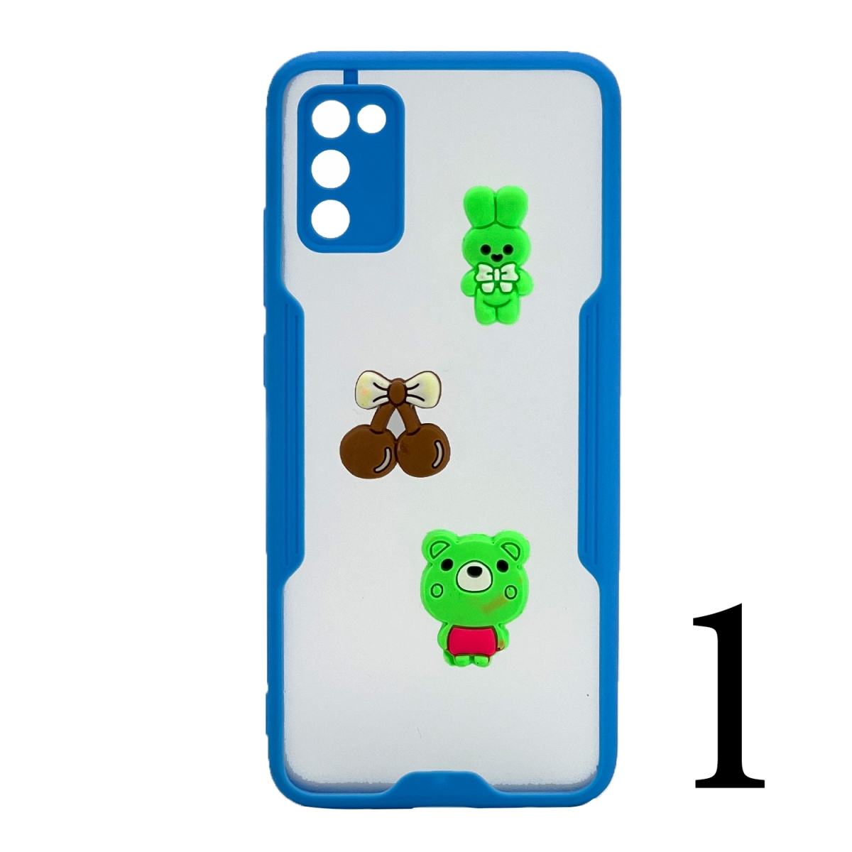 Nettech Samsung Galaxy A02S Uyumlu Maskot Seri Arka Koruma Kılıf (Karışık Renk) NT-106249