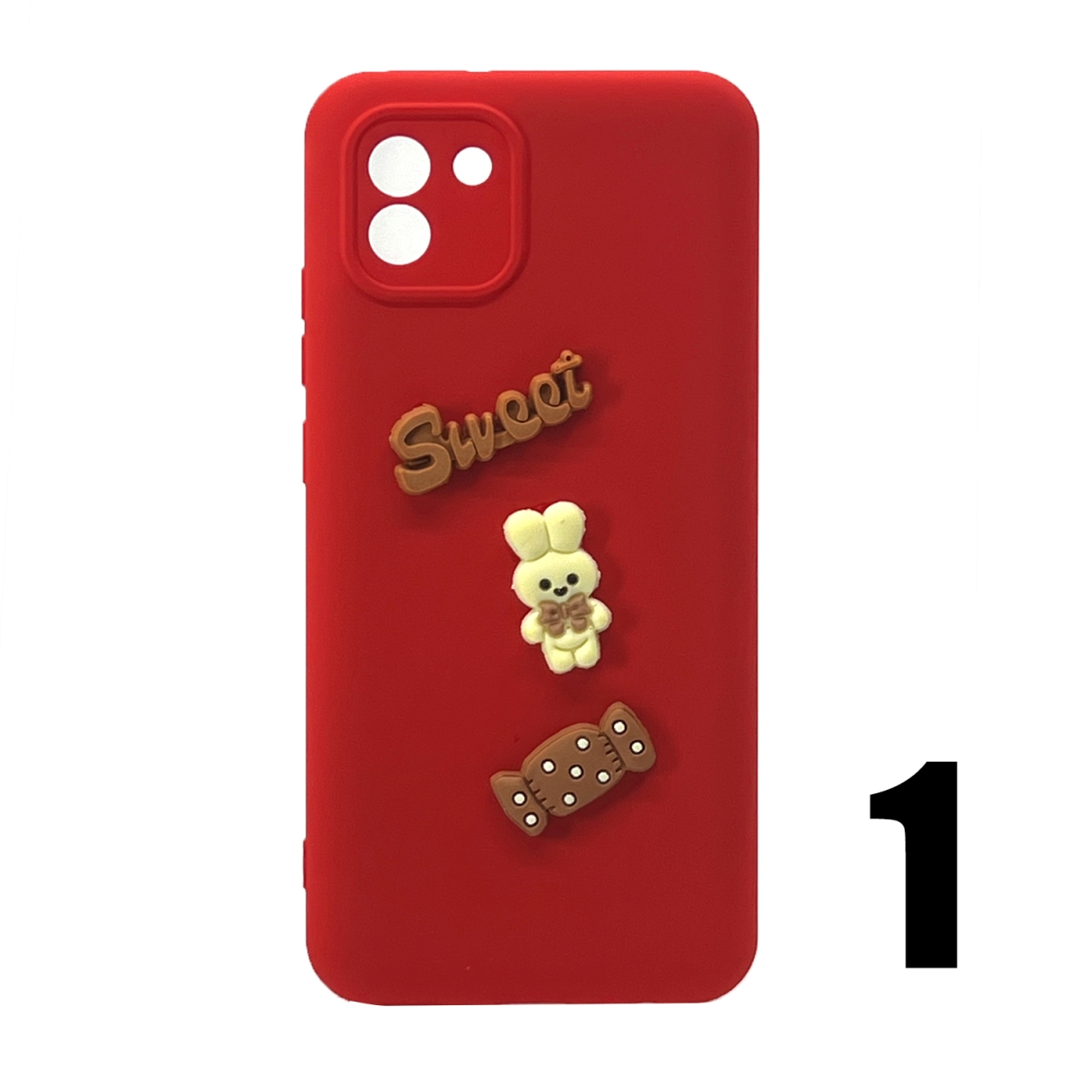 Nettech Samsung Galaxy A03 Uyumlu Maskot Seri Arka Koruma Kılıf (Karışık Renk) NT-106224