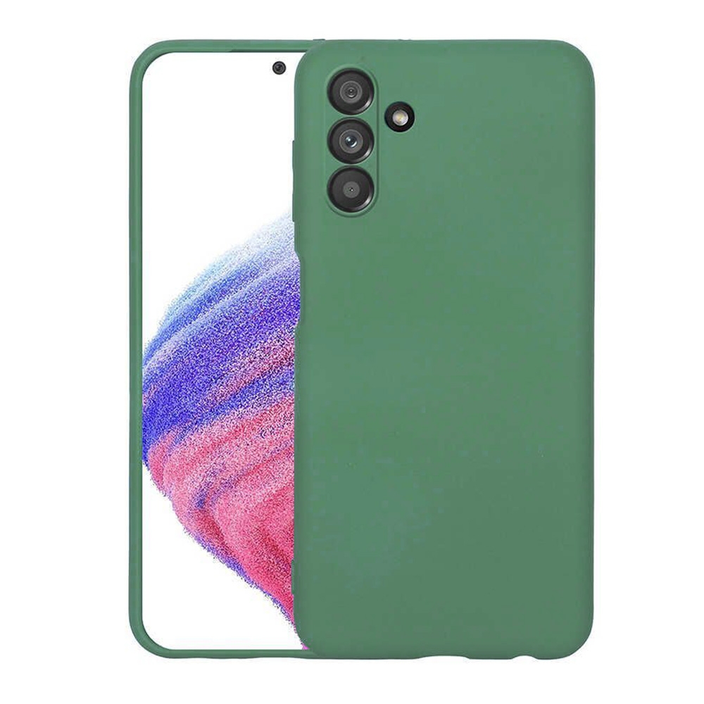 Nettech Samsung Galaxy A04S Uyumlu Lansman Seri Arka Koruma Kılıf (Yeşil) NT-100059