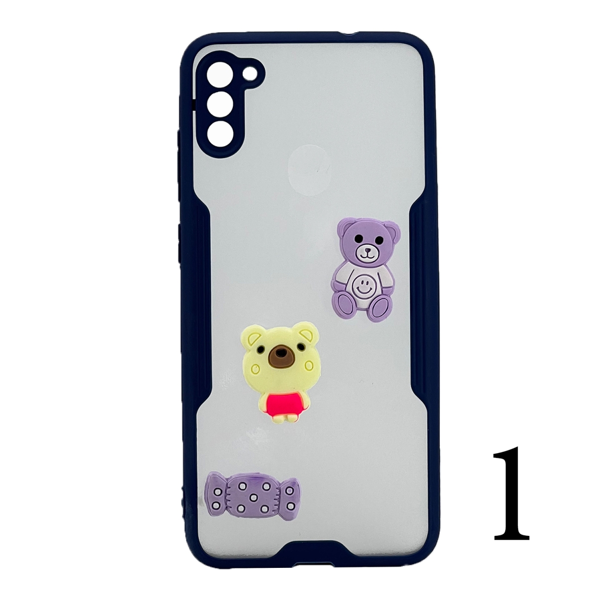 Nettech Samsung Galaxy A11 Uyumlu Maskot Seri Arka Koruma Kılıf (Karışık Renk) NT-106251