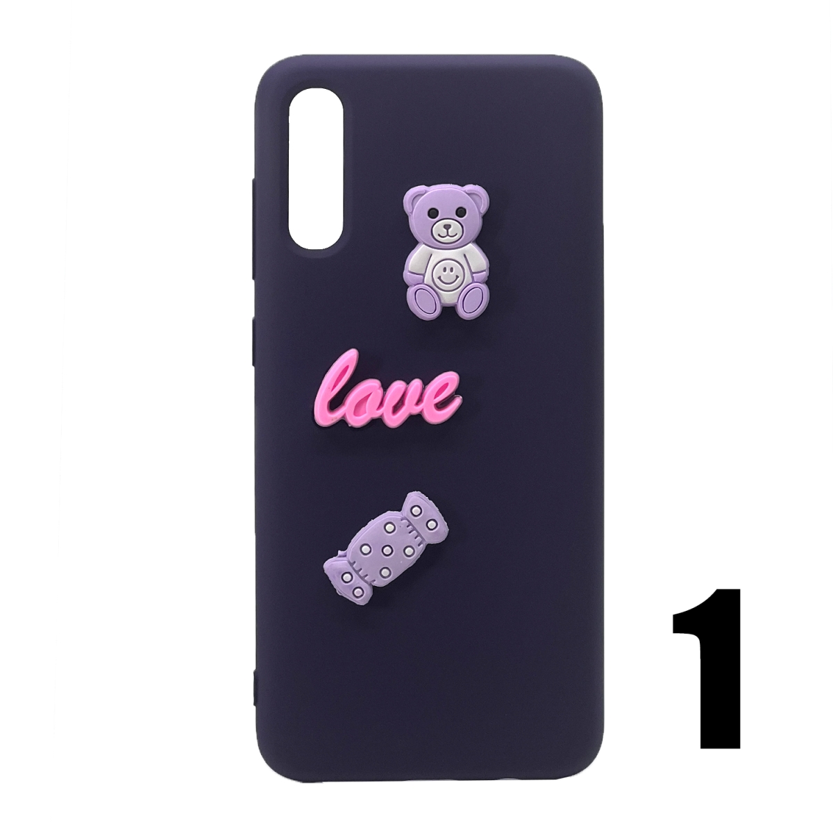 Nettech Samsung Galaxy A70 Uyumlu Maskot Seri Arka Koruma Kılıf (Karışık Renk) NT-106205