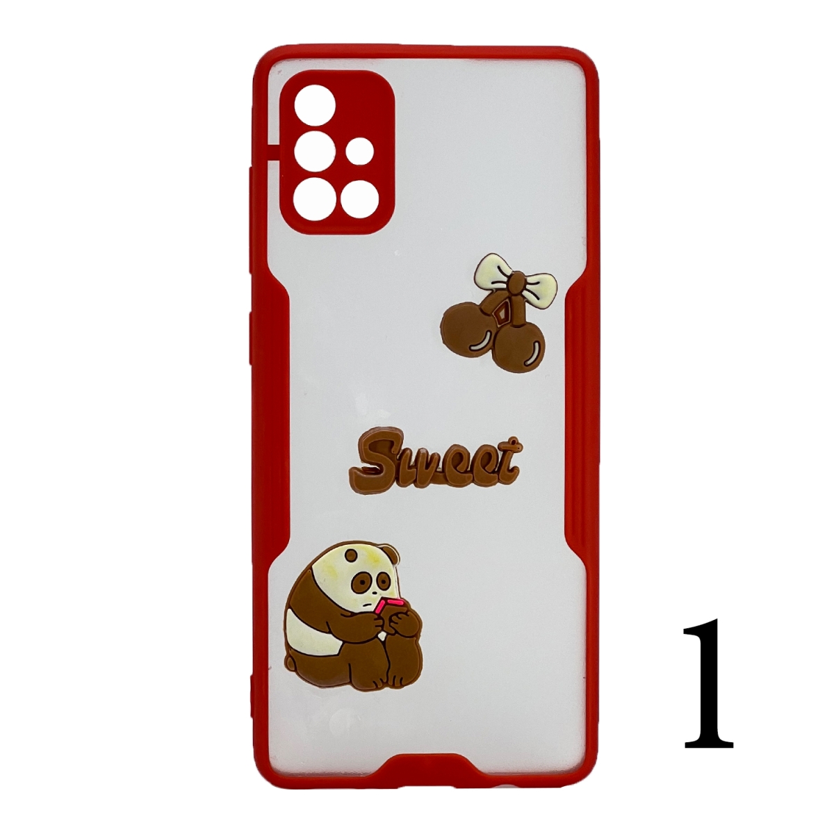 Nettech Samsung Galaxy A71 Uyumlu Maskot Seri Arka Koruma Kılıf (Karışık Renk) NT-106245