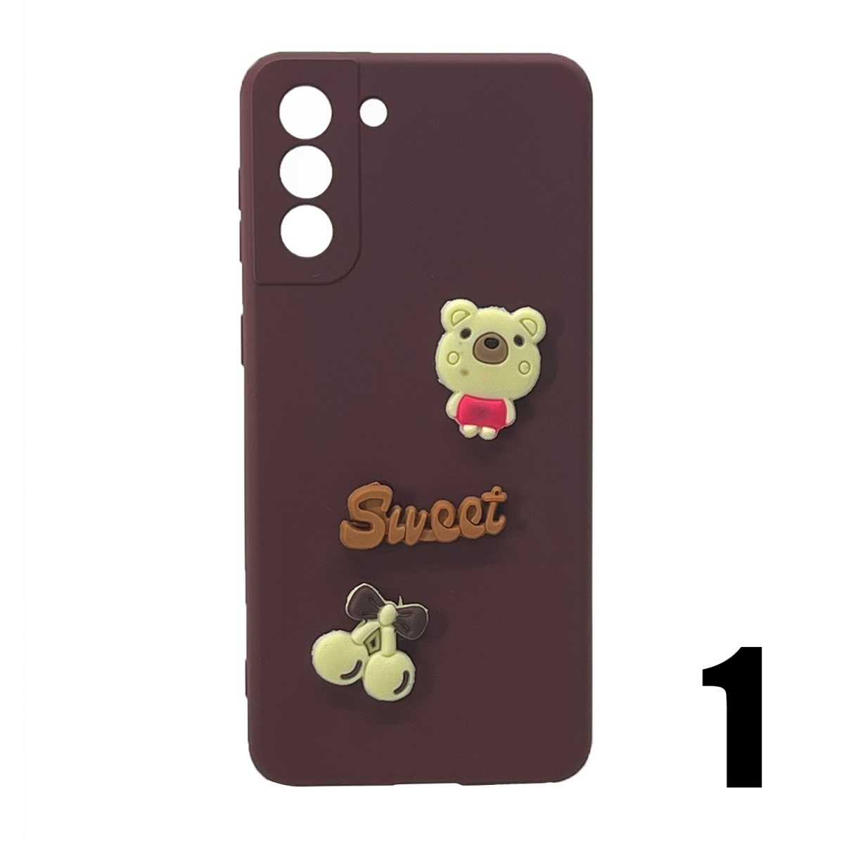 Nettech Samsung Galaxy S21 Plus Uyumlu Maskot Seri Arka Koruma Kılıf (Karışık Renk) NT-106204