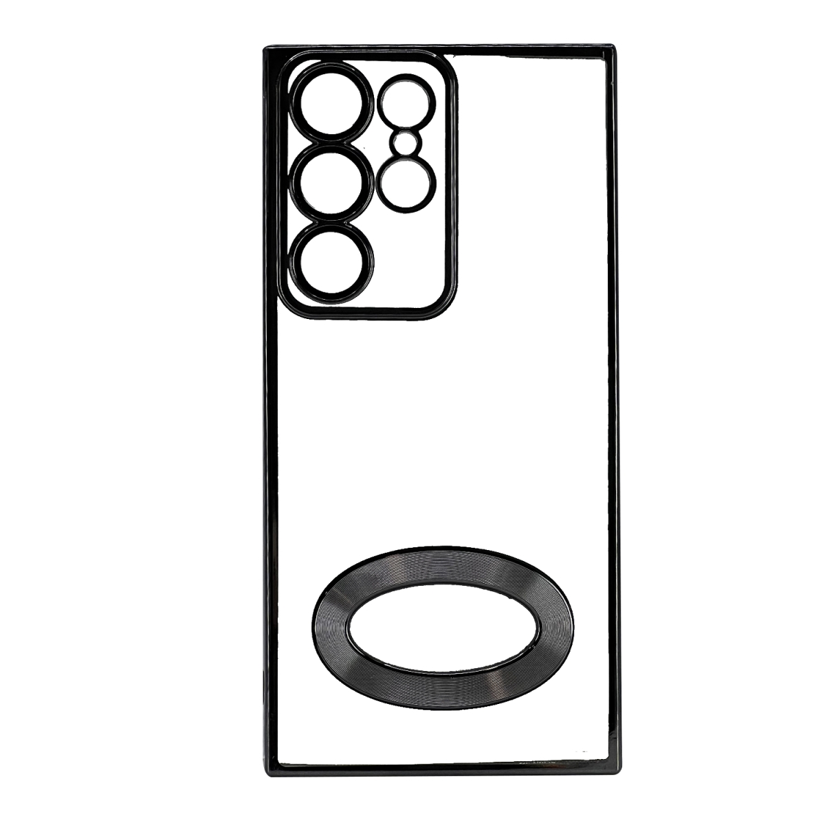 Nettech Samsung Galaxy S22 Ultra Uyumlu Round Silikon Seri Arka Koruma Kılıf (Çeşitli Renk) NT-106961