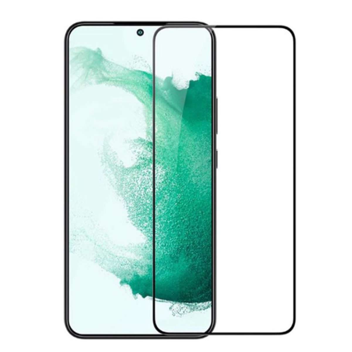 Nettech Samsung Galaxy S22 Uyumlu 5D Glas Full Cam Koruyucu (Şeffaf) NT-102883