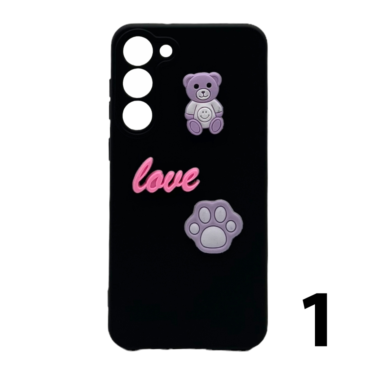 Nettech Samsung Galaxy S23 Plus Uyumlu Maskot Seri Arka Koruma Kılıf (Karışık Renk) NT-106212