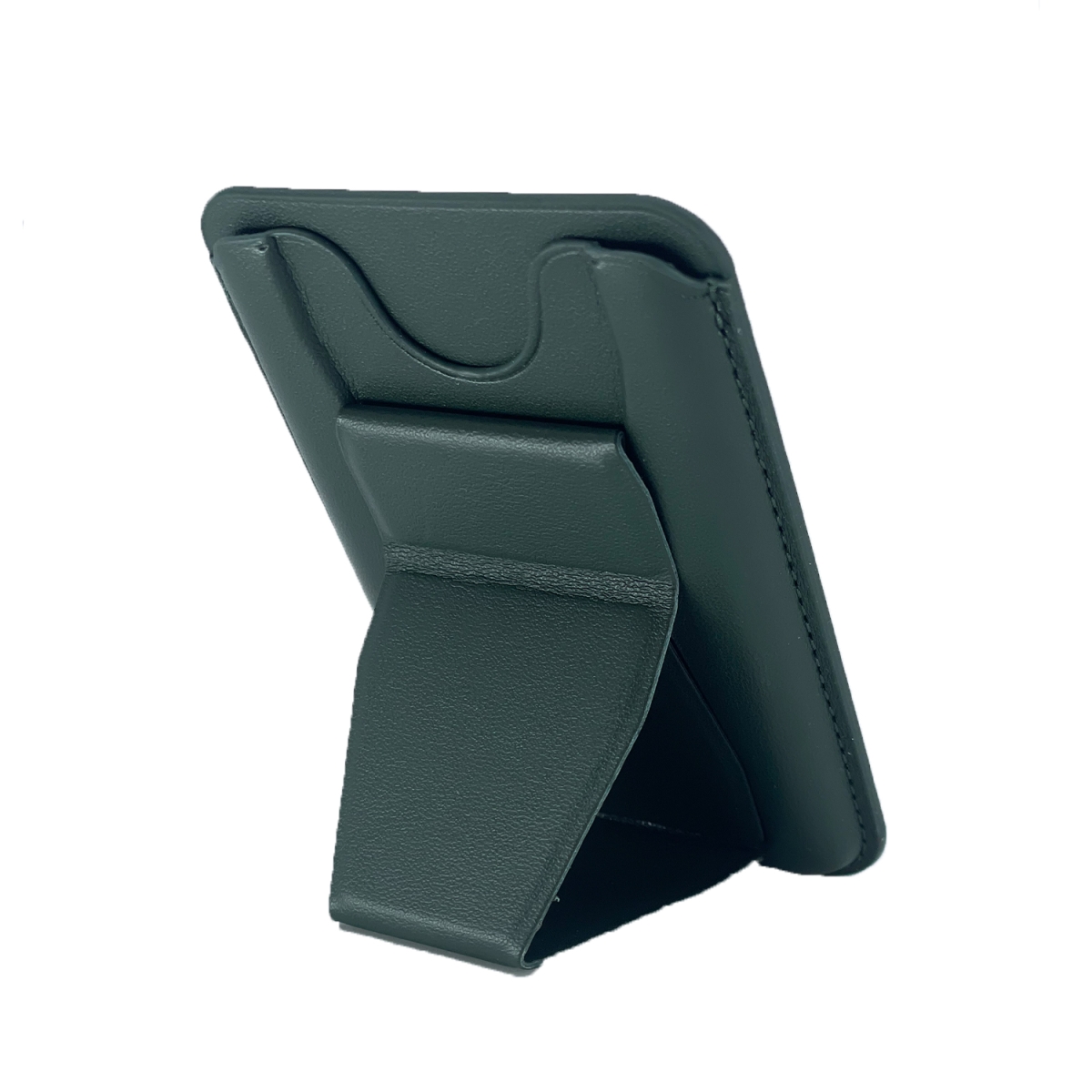 Nettech Telefon Yapışkanlı Deri Kartlık Cüzdan (Yeşil) NT-100599