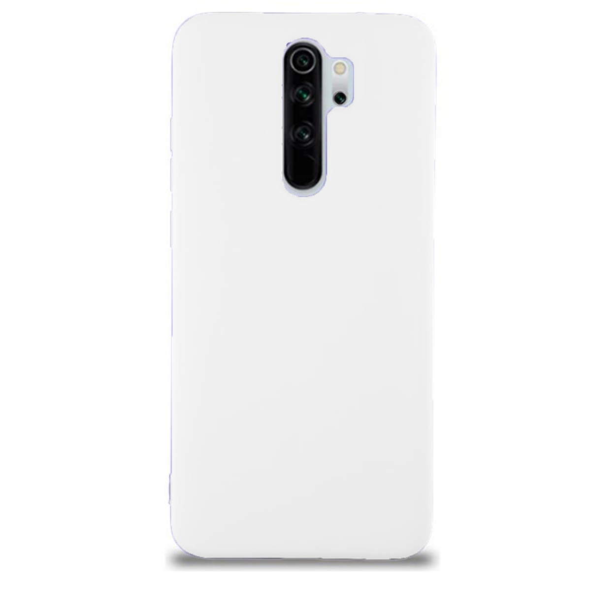 Nettech Xiaomi Redmi Note 8 Pro Uyumlu Nano Arka Koruma Kılıf (Beyaz) NT-100140