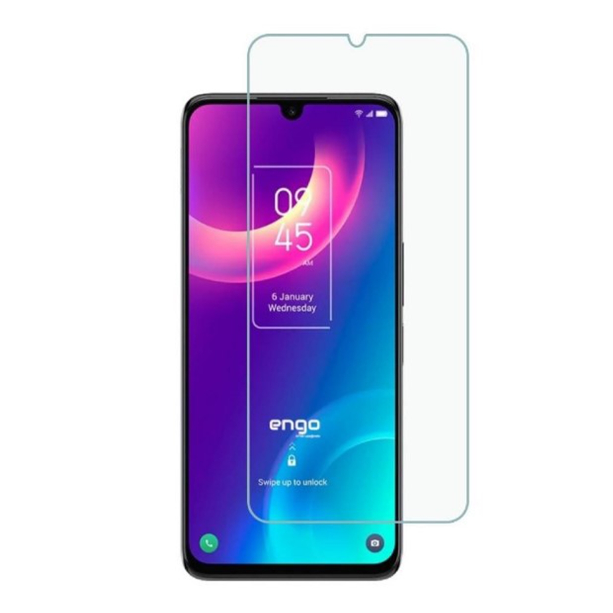 Nettech infinix Hot 21İ Uyumlu Ön Koruma Cam Ekran Koruyucu (Şeffaf) NT-102863