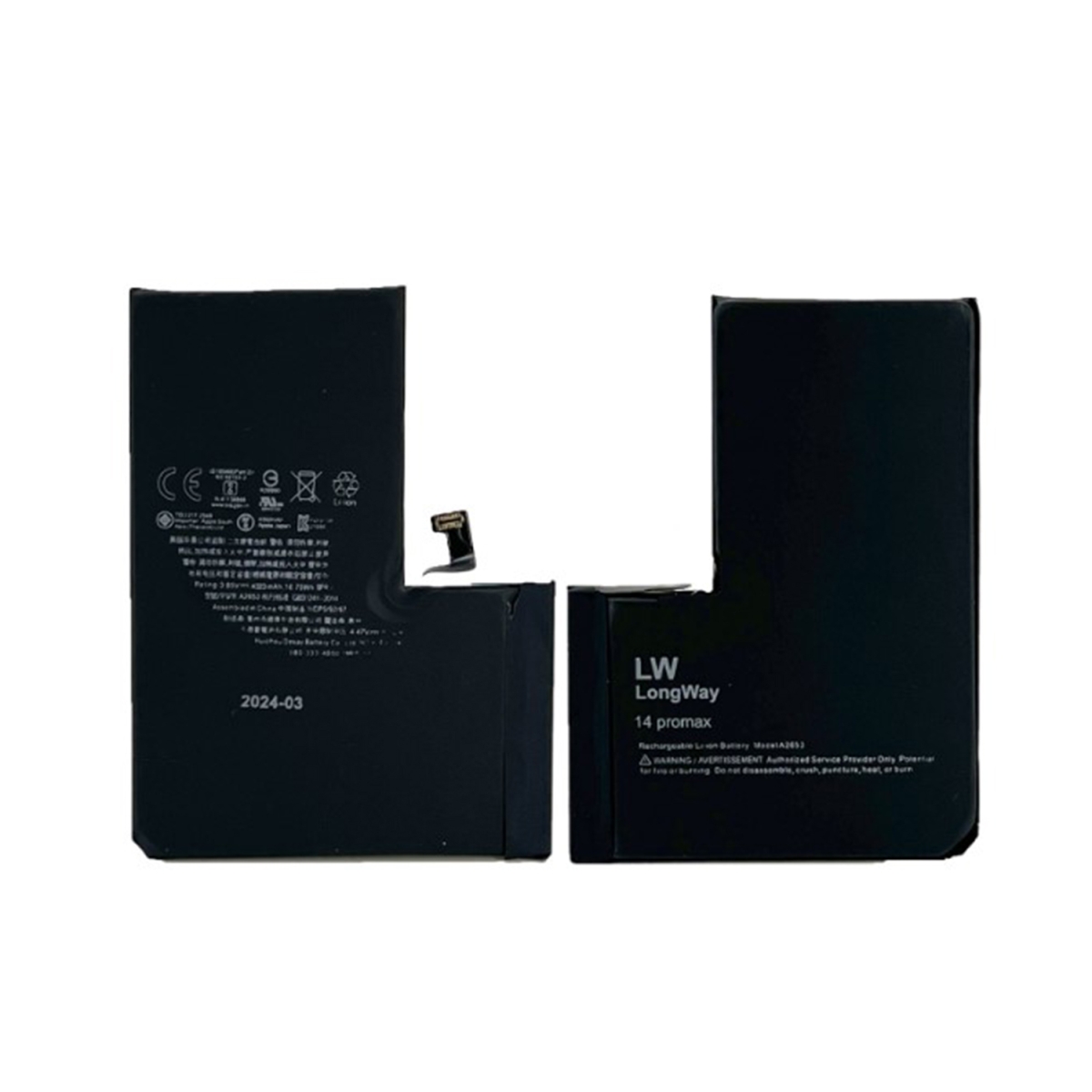 Teknonet Apple iPhone 14 Pro Max Uyumlu Nettech 4300 mAh Batarya NT-104086