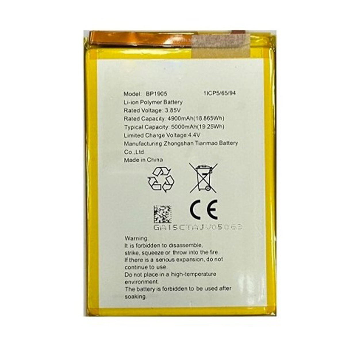 Teknonet Omix X600 Uyumlu Nettech 5000 MAh Batarya NT-104114