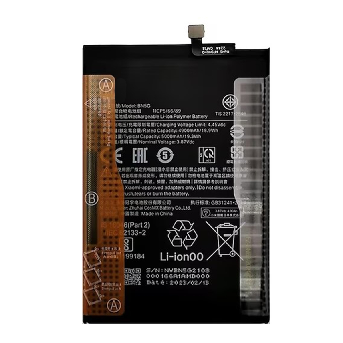 Teknonet Xiaomi Redmi 10A Uyumlu Nettech 5000 MAh Batarya NT-104105