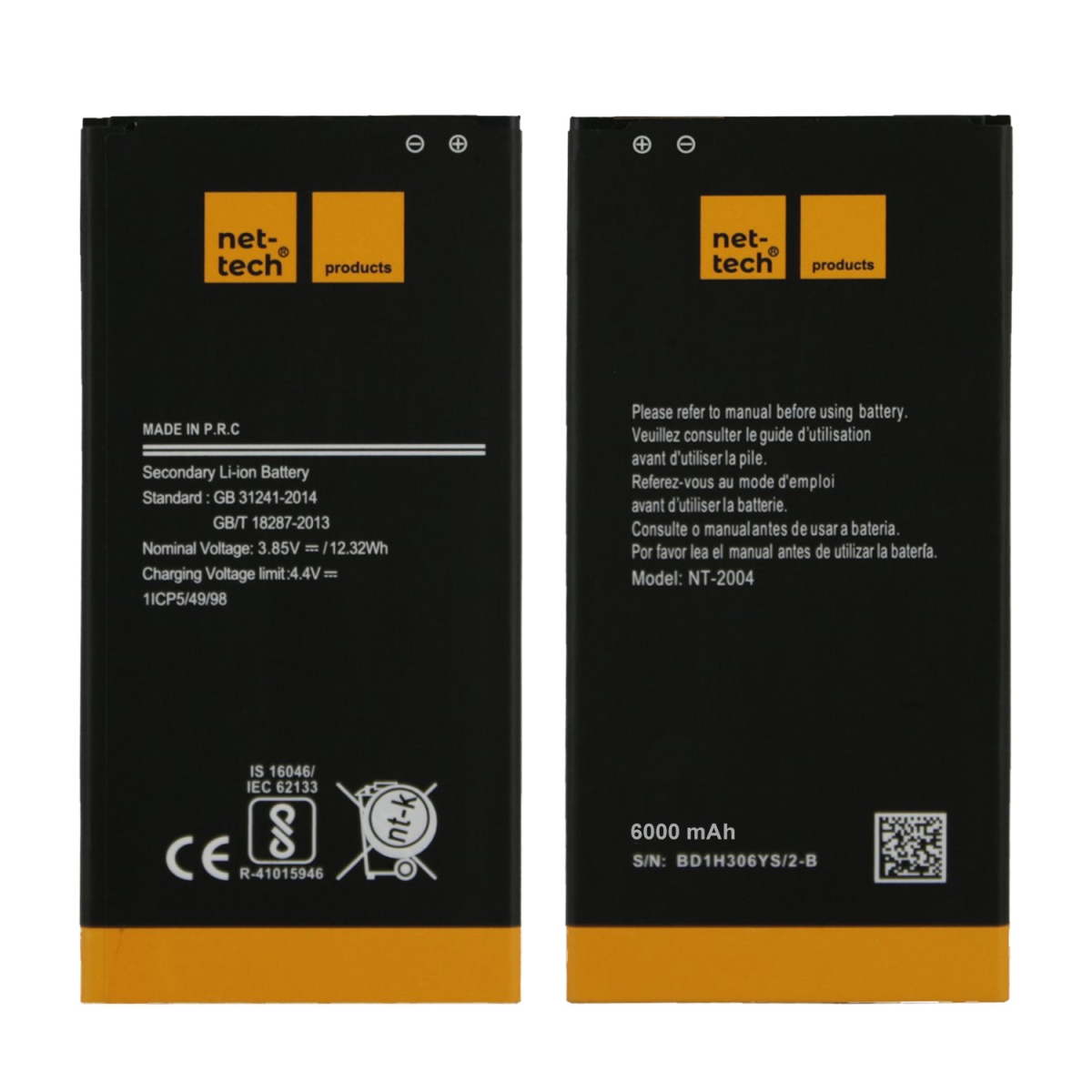 Teknonet Xiaomi Redmi 9T Uyumlu Nettech BN62 6000 MAh Batarya NT-100281