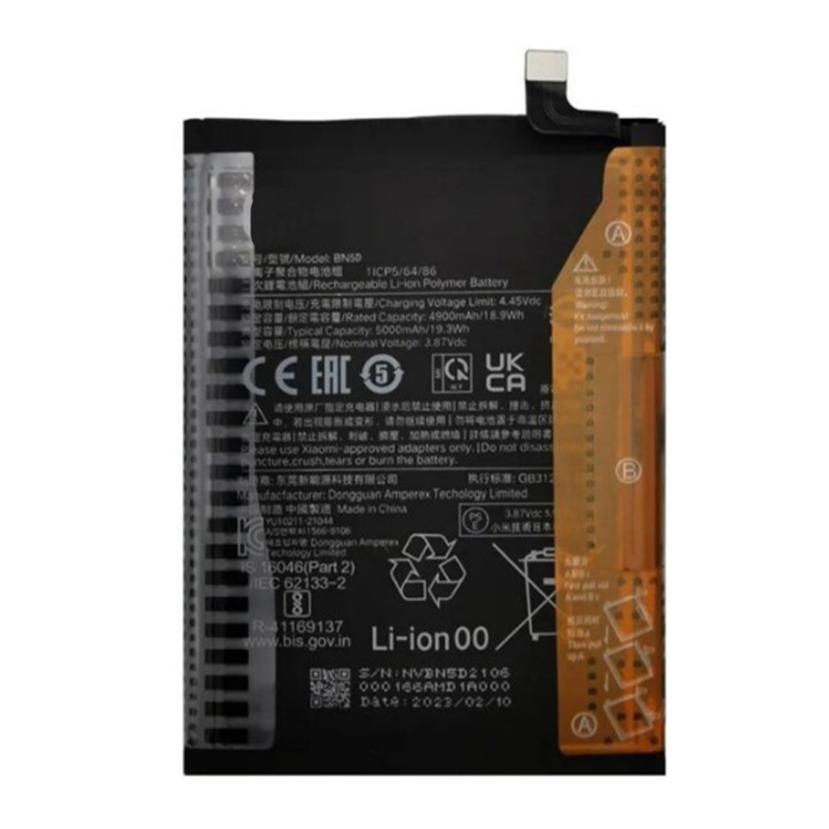 Teknonet Xiaomi Redmi Note 11 Uyumlu Nettech 5000 MAh Batarya NT-104101